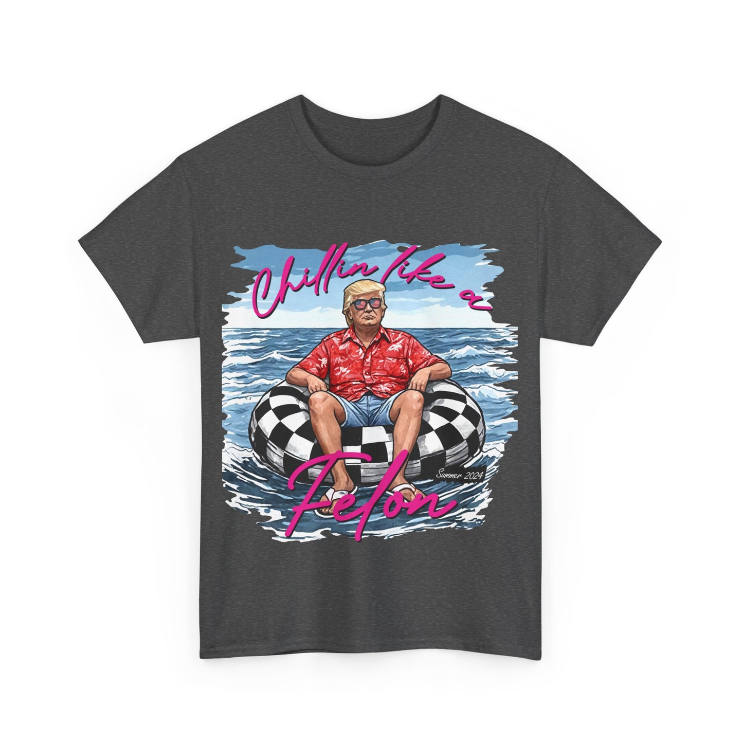 Trump Chillin' Unisex Heavy Cotton Tee