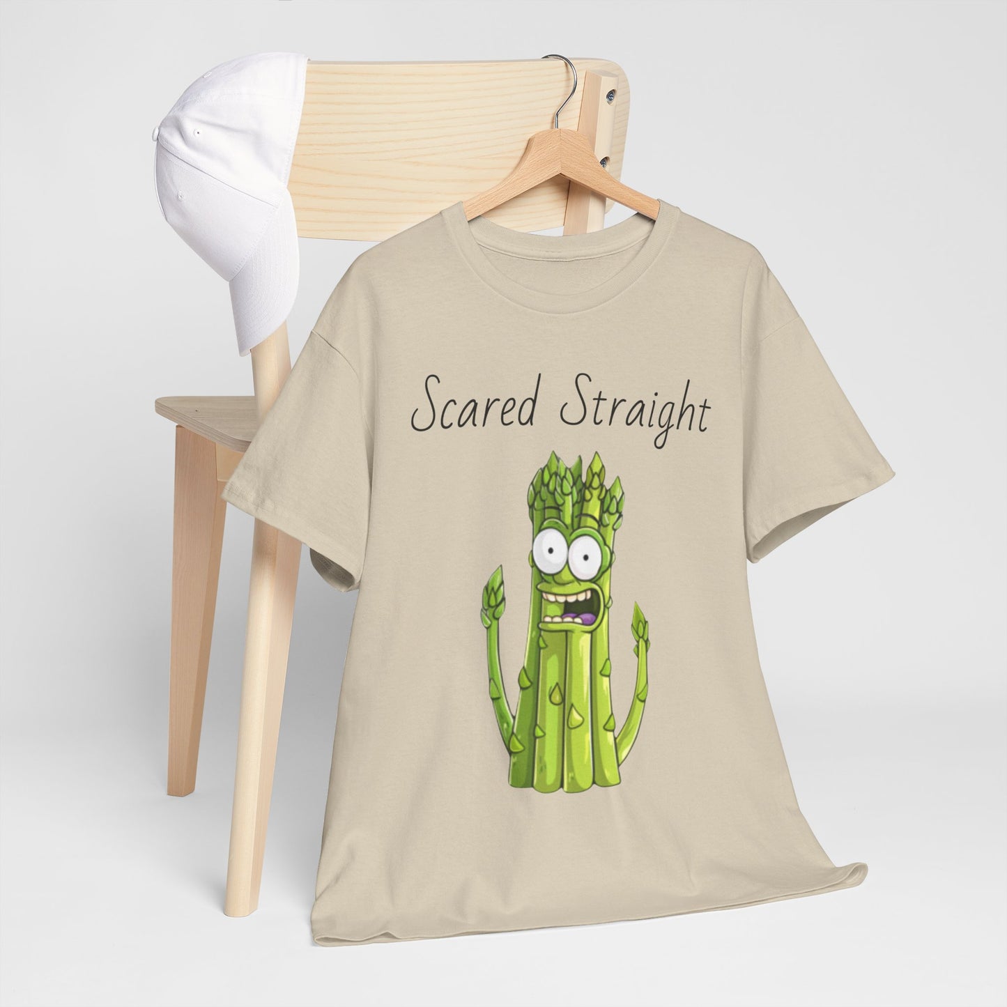 Scared Straight Unisex Heavy Cotton Tee