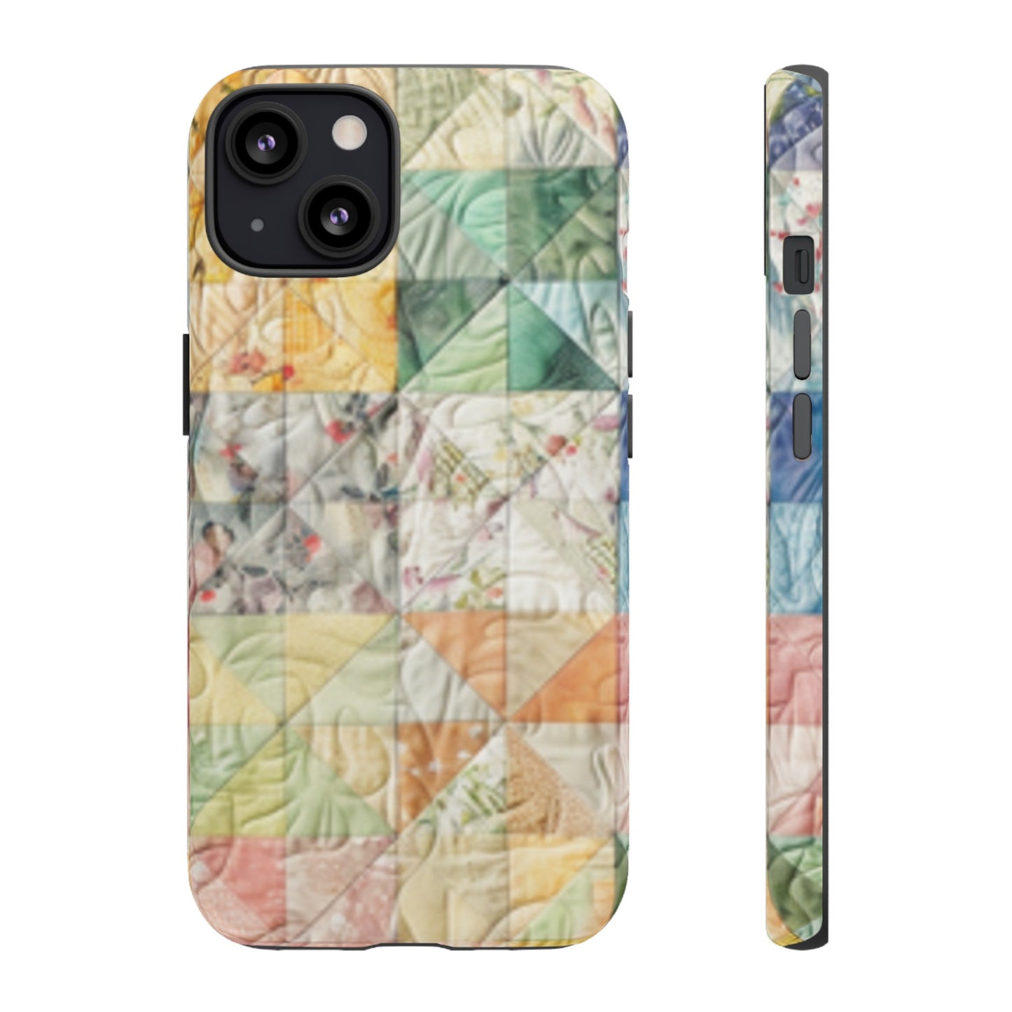 Pastel Quilt Tough Cases