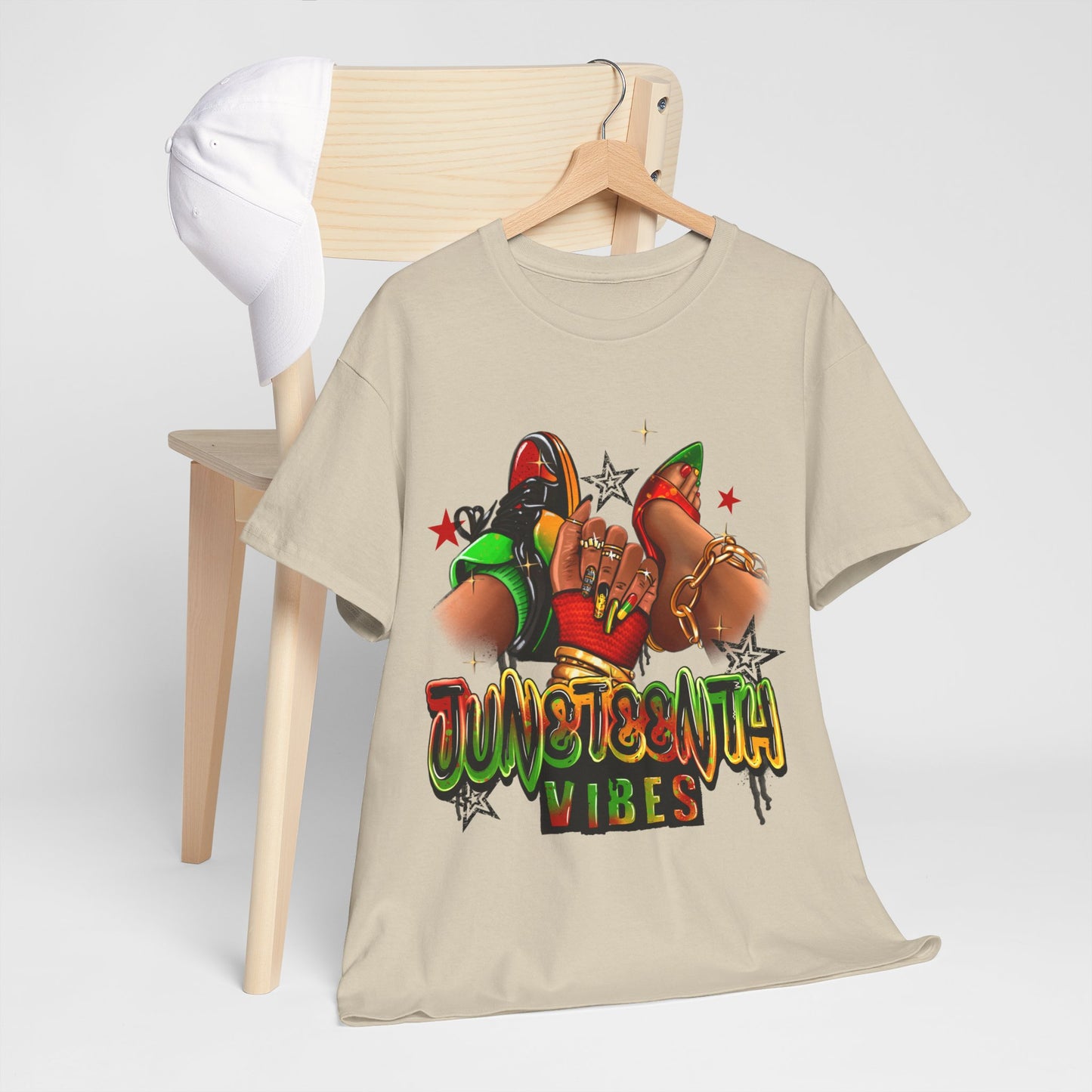 Juneteenth Vibe Unisex Heavy Cotton Tee