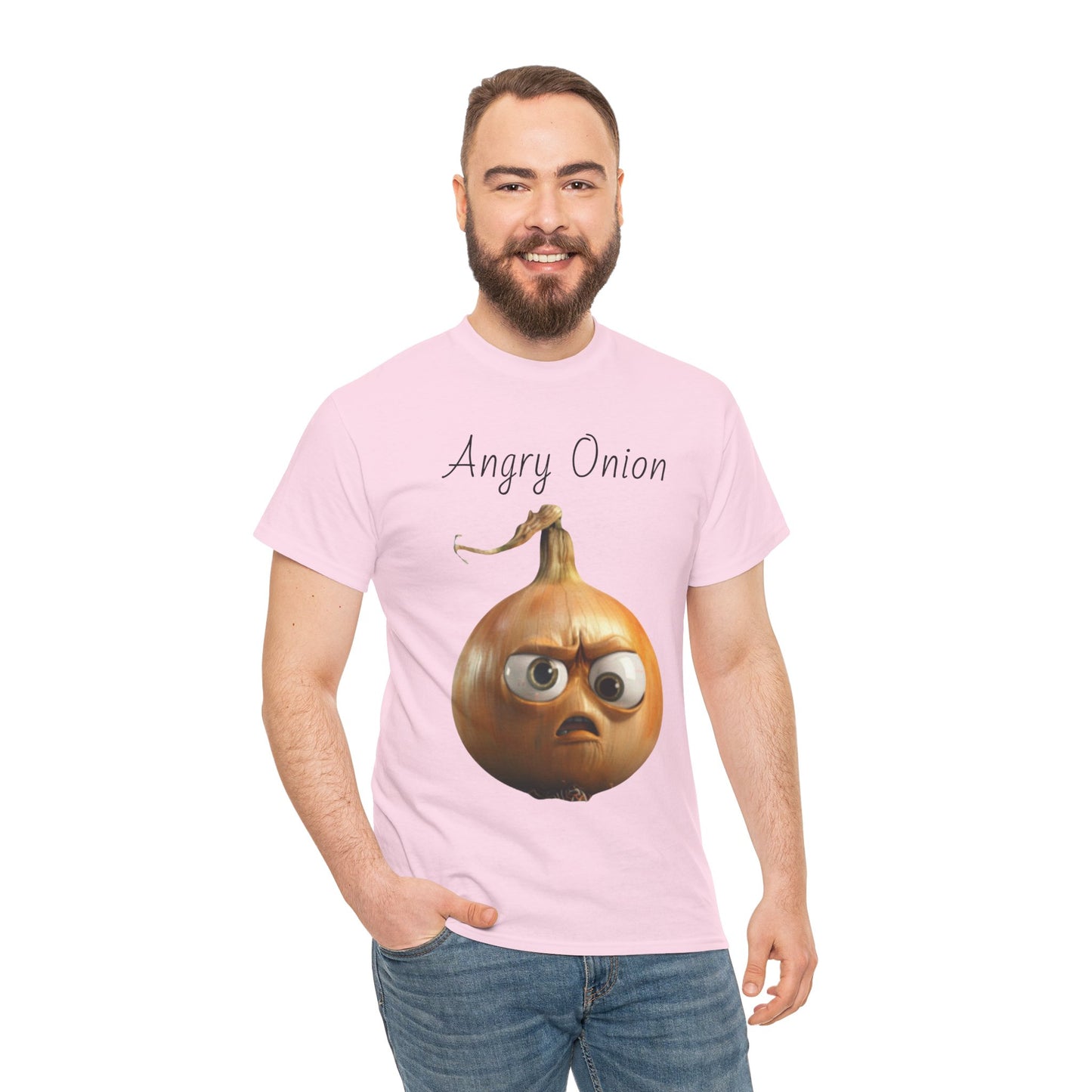 Angry Onion Unisex Heavy Cotton Tee