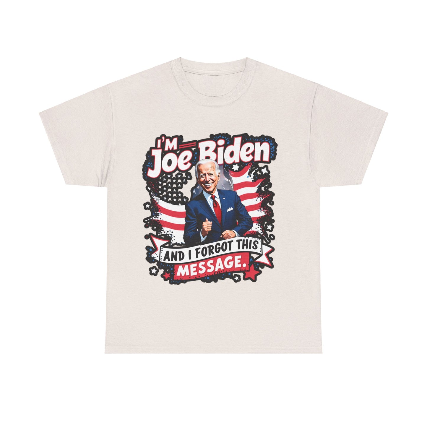 Biden I Forgot Unisex Heavy Cotton Tee