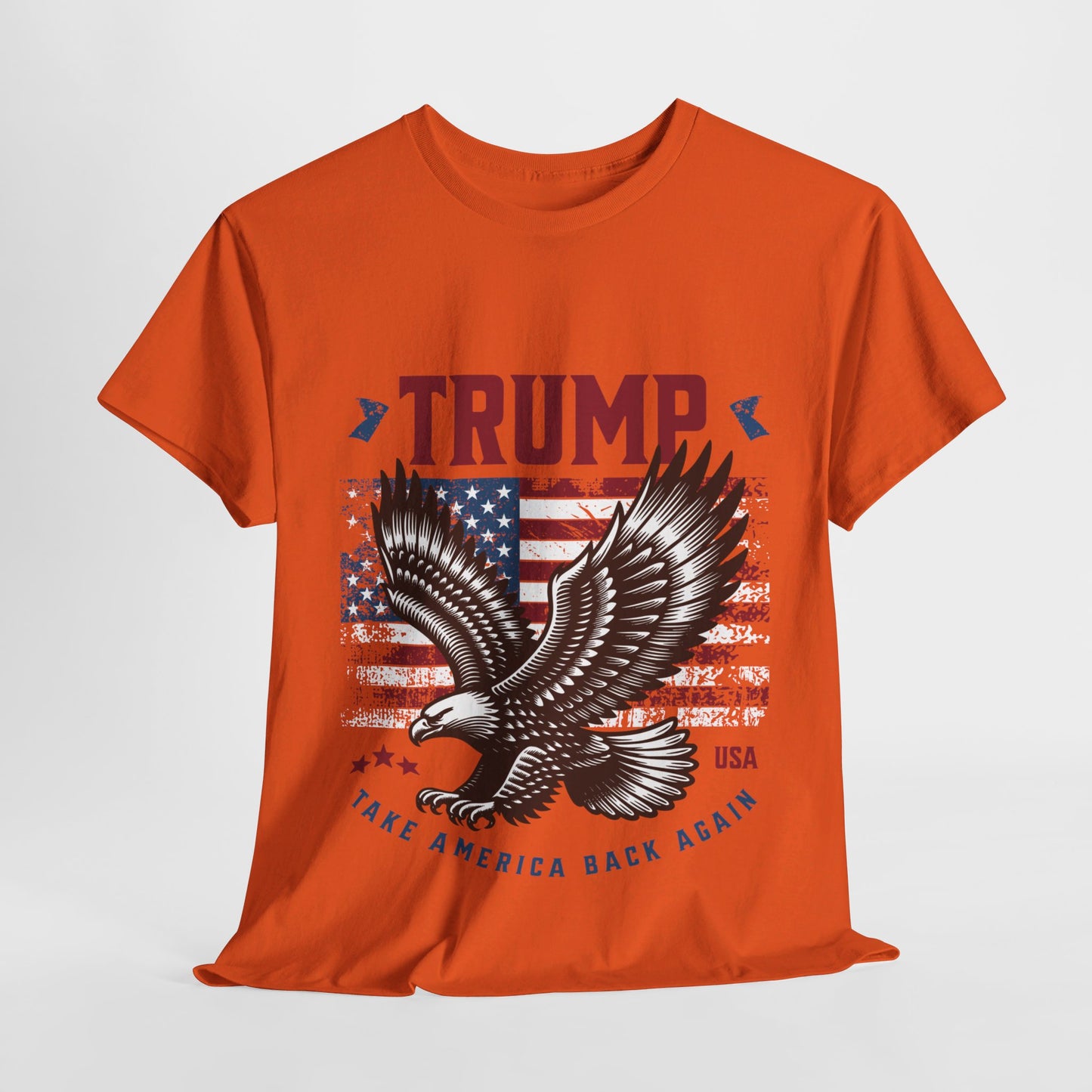 Trump MAGA Eagle Unisex Heavy Cotton Tee