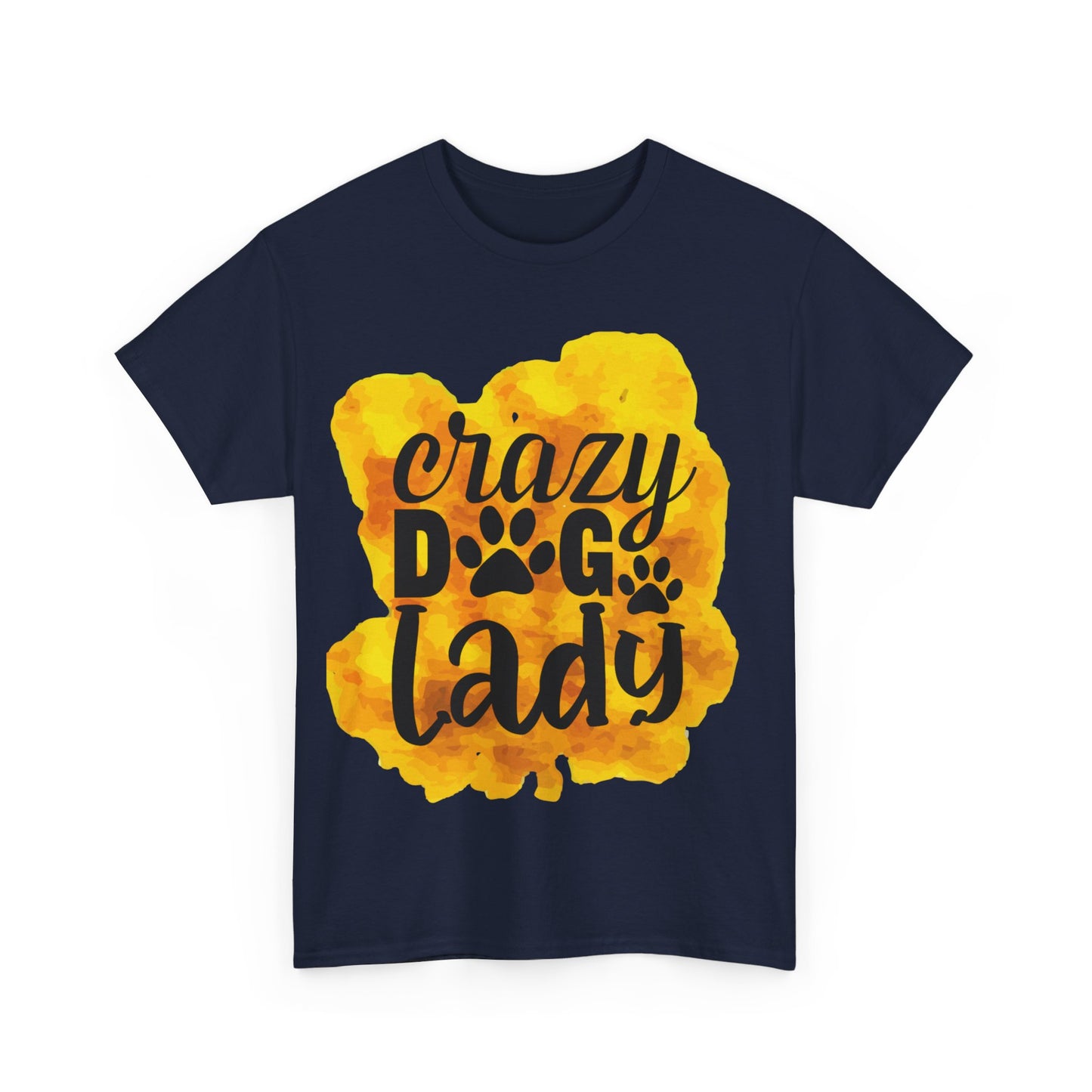 Crazy Dog Lady Unisex Heavy Cotton Tee