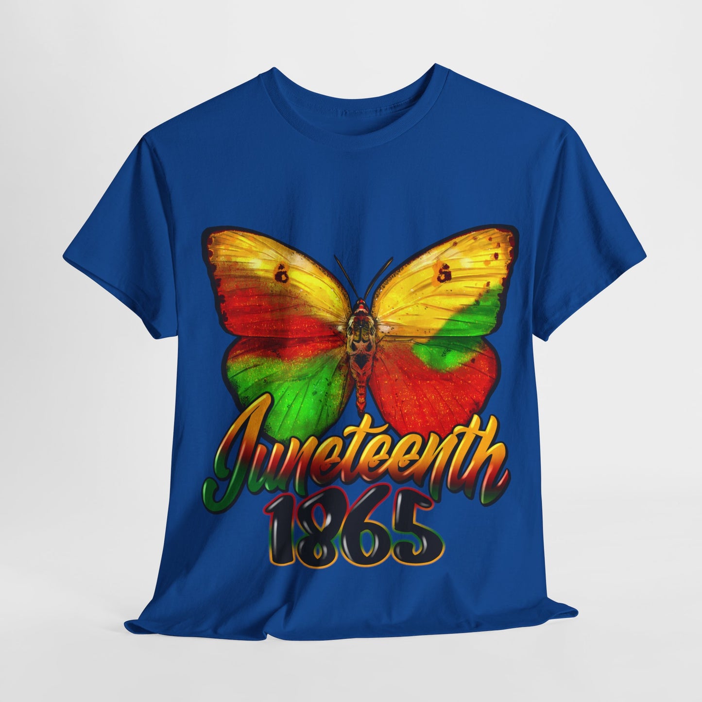 Juneteenth Butterfly Unisex Heavy Cotton Tee