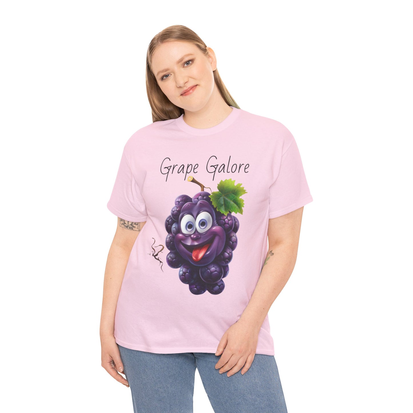 Grape Galore Unisex Heavy Cotton Tee