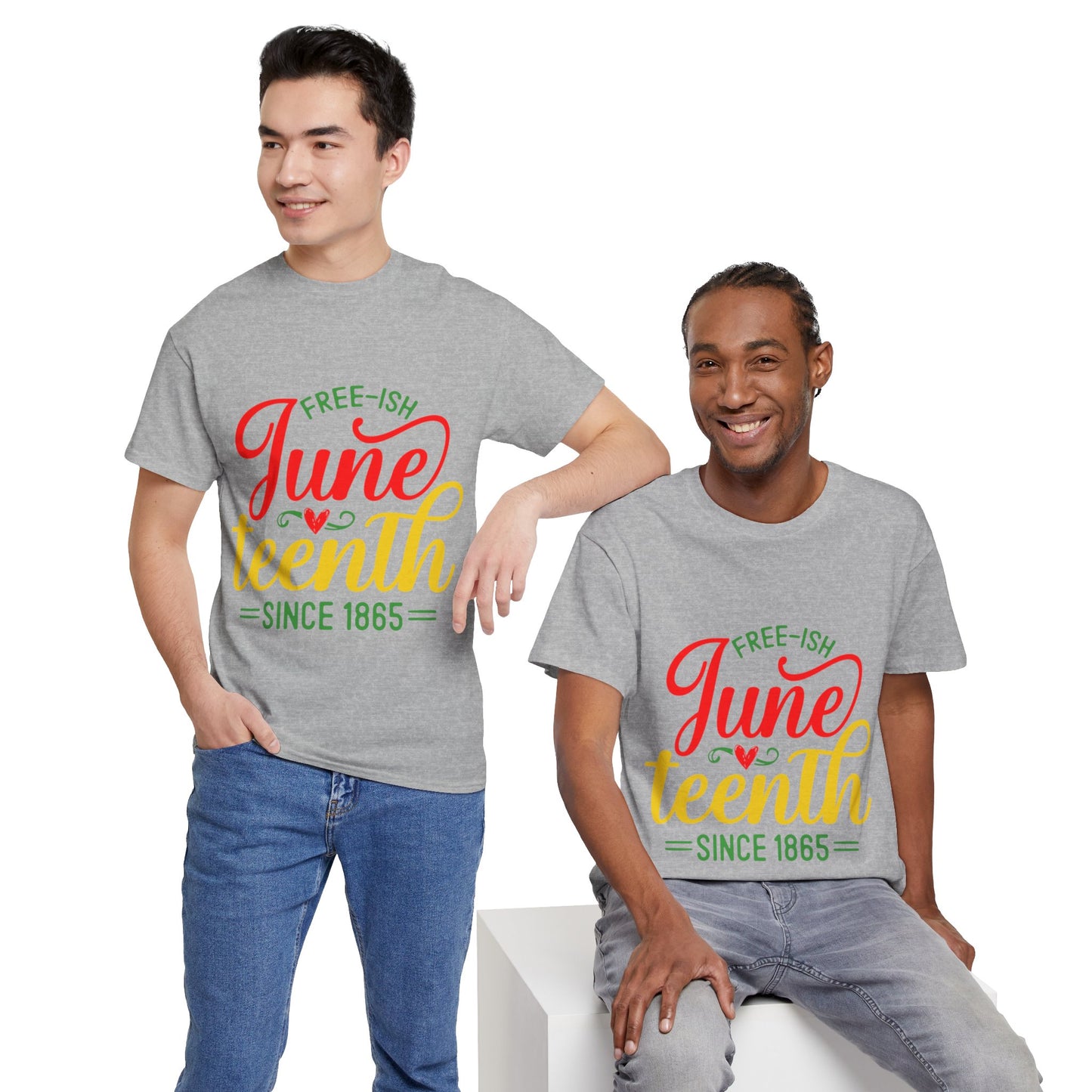 Juneteenth Free-ish Unisex Heavy Cotton Tee