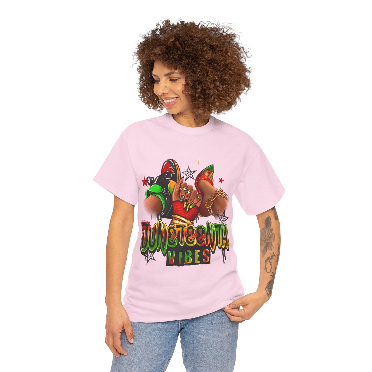 Juneteenth Vibe Unisex Heavy Cotton Tee