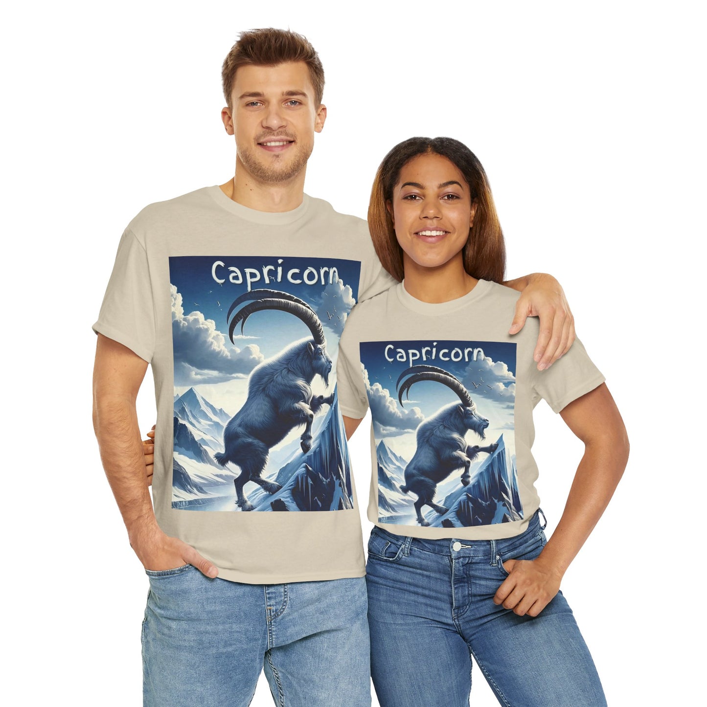 Capricorn Unisex Heavy Cotton Tee