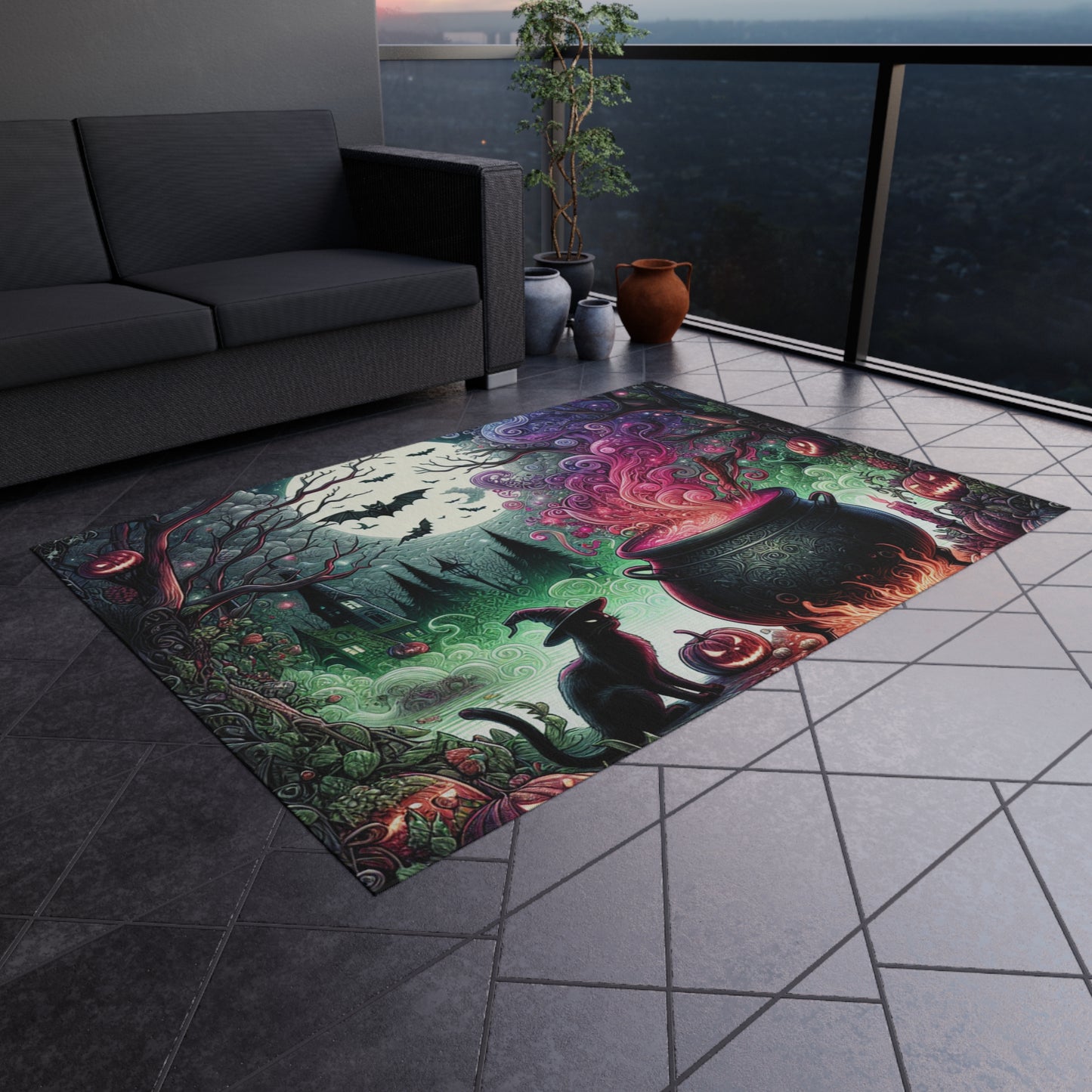 Witch's Brew Outdoor Rug