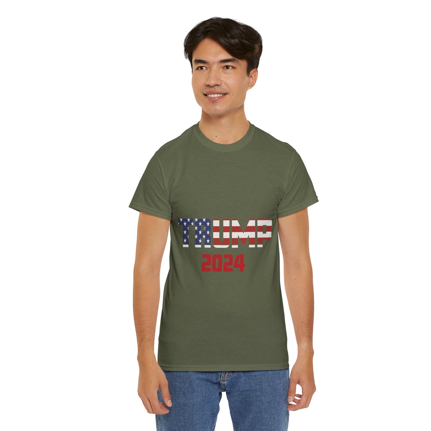 Trump 2024 B Unisex Heavy Cotton Tee