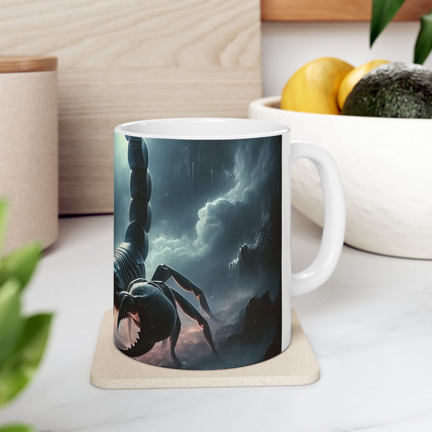 Scorpio Ceramic Mug, 11oz