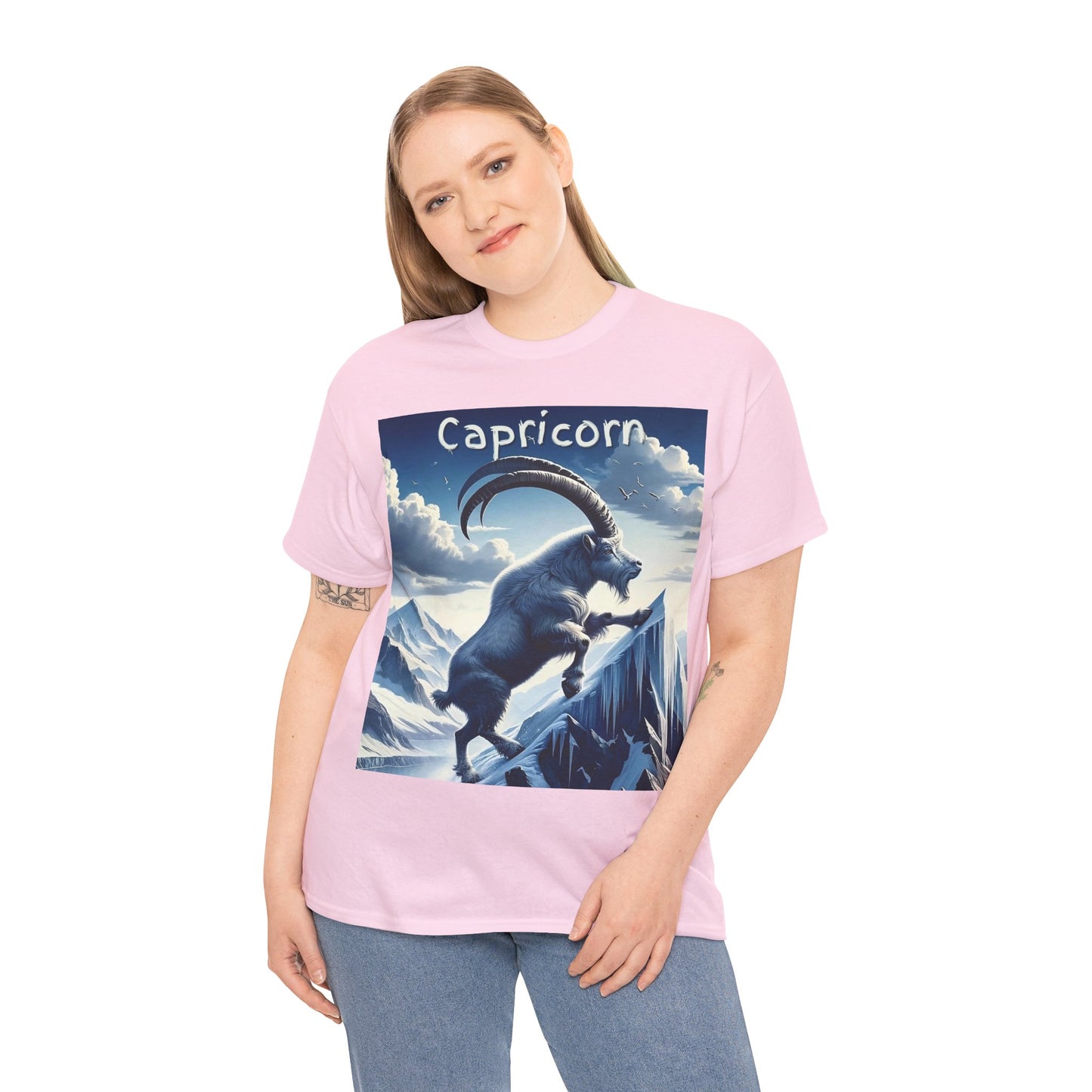 Capricorn Unisex Heavy Cotton Tee