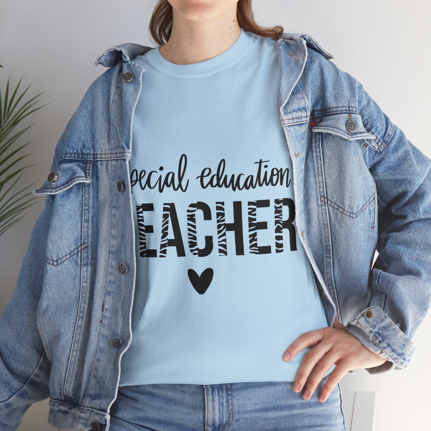 Special Education Teacher Unisex Heavy Cotton Tee