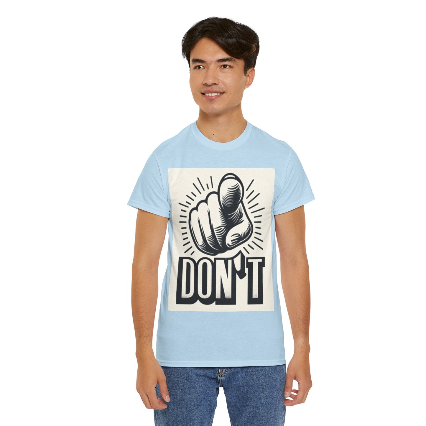 Don't Finger Unisex Heavy Cotton Tee