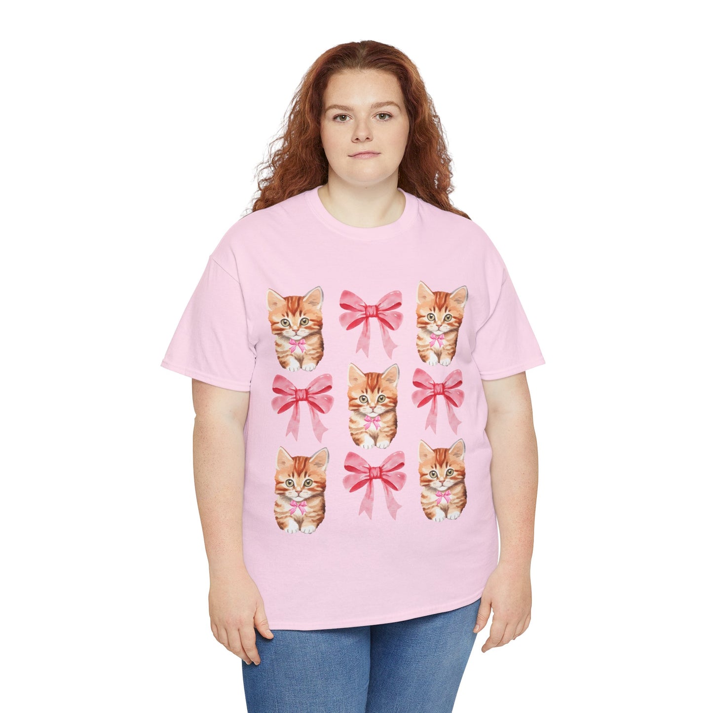 Cat Coquette Unisex Heavy Cotton Tee