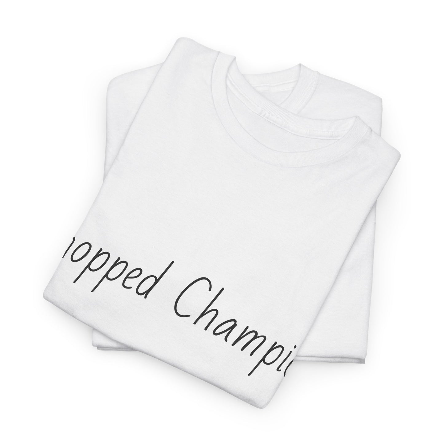 Chopped Champion Unisex Heavy Cotton Tee