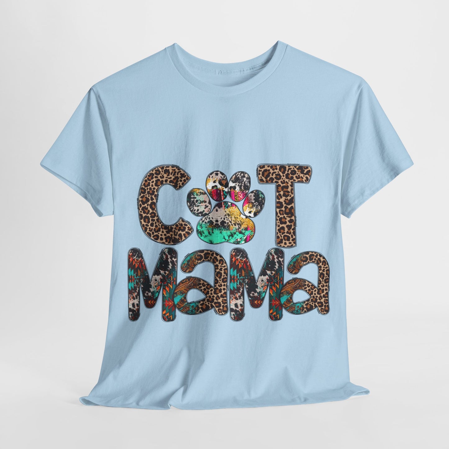 Cat Mama2 Unisex Heavy Cotton Tee