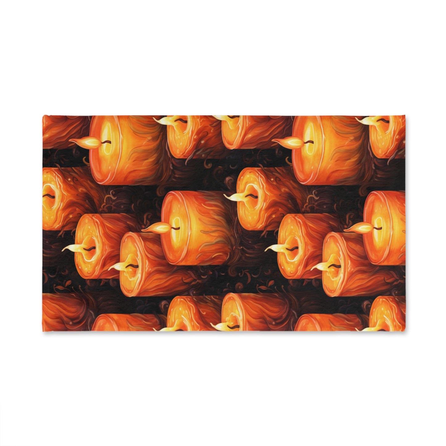 Halloween Candle Hand Towel