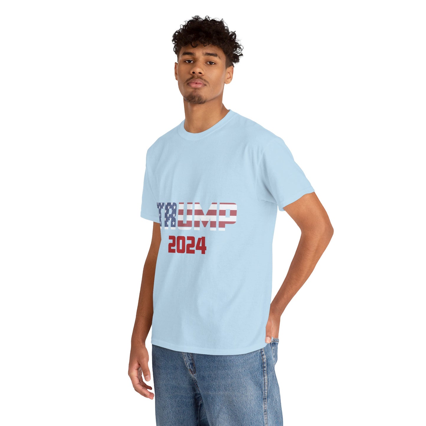 Trump 2024 B Unisex Heavy Cotton Tee