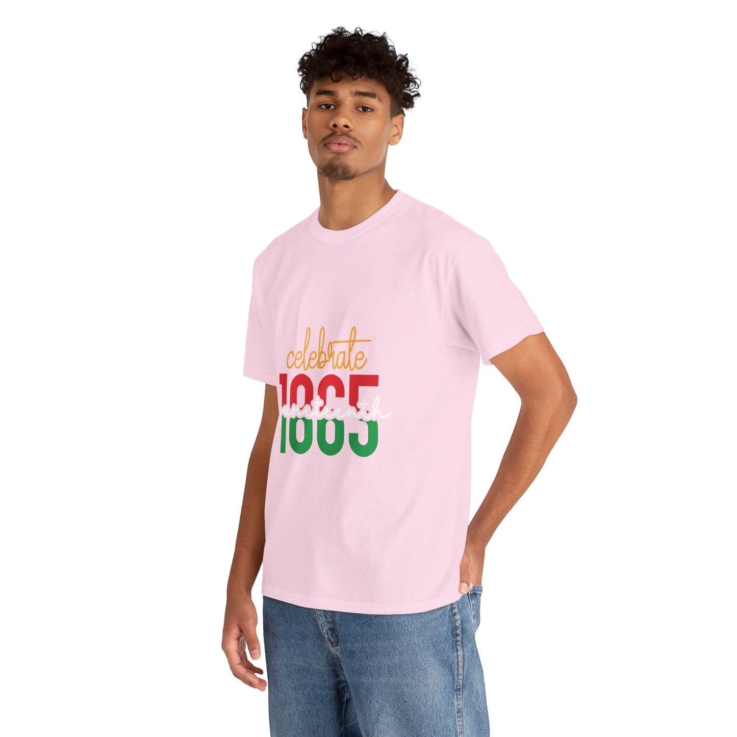 Celebrate Juneteenth Unisex Heavy Cotton Tee