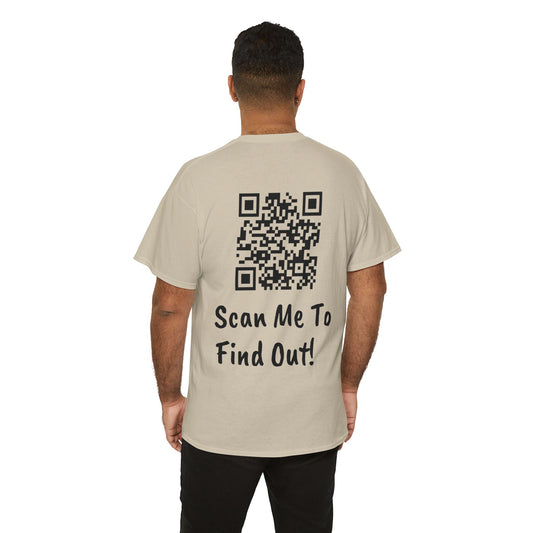 QR Code Unisex Heavy Cotton Tee