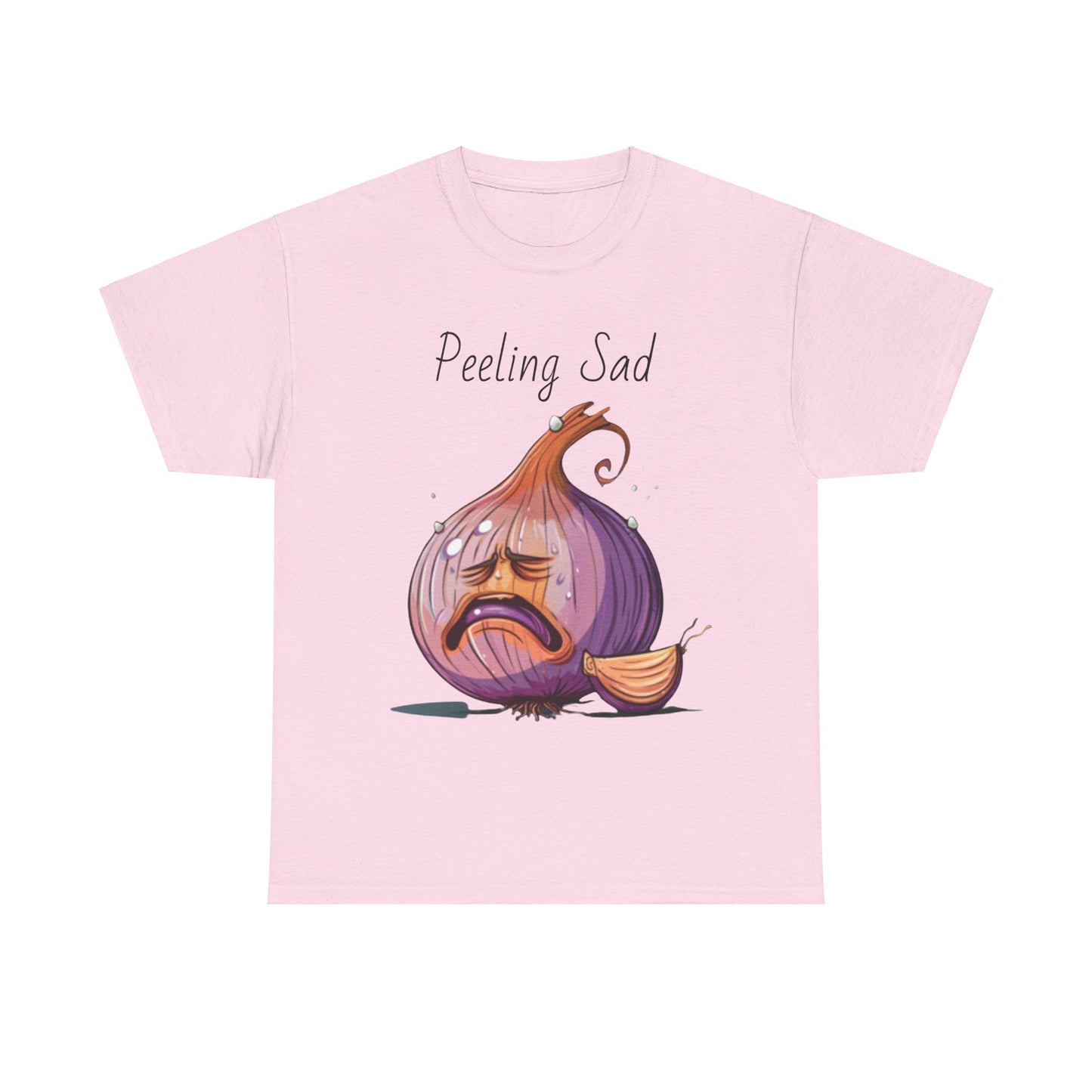 Peeling Sad Unisex Heavy Cotton Tee