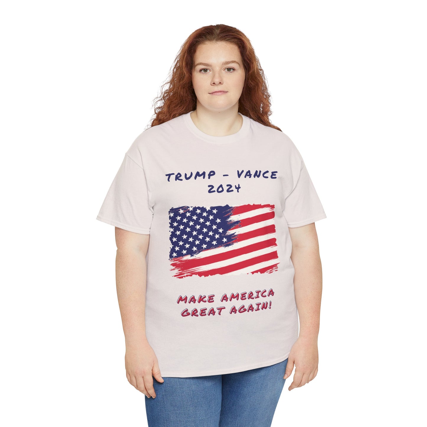 Trump Vance Unisex Heavy Cotton Tee