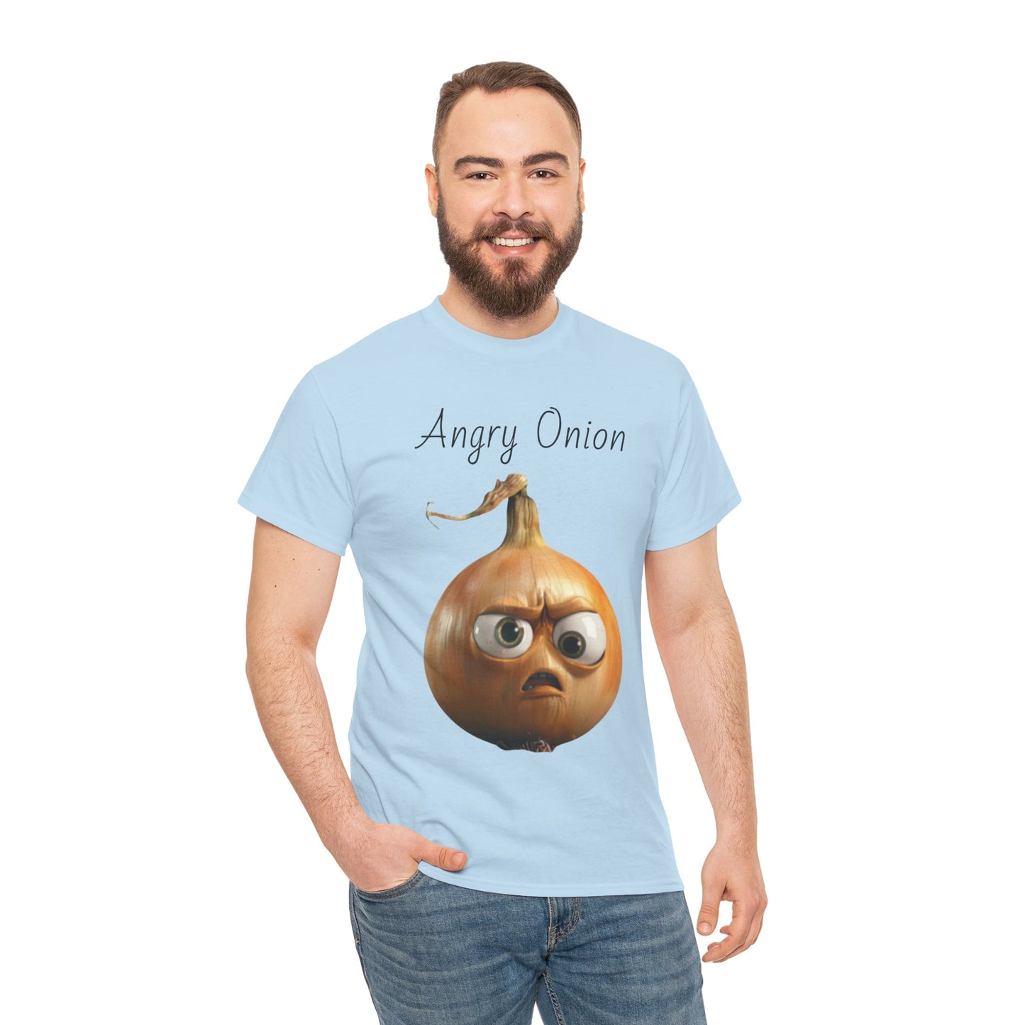 Angry Onion Unisex Heavy Cotton Tee