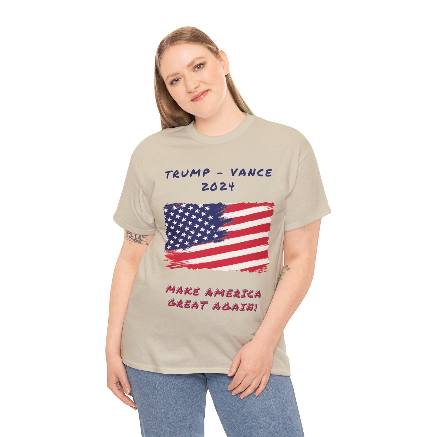 Trump Vance Unisex Heavy Cotton Tee