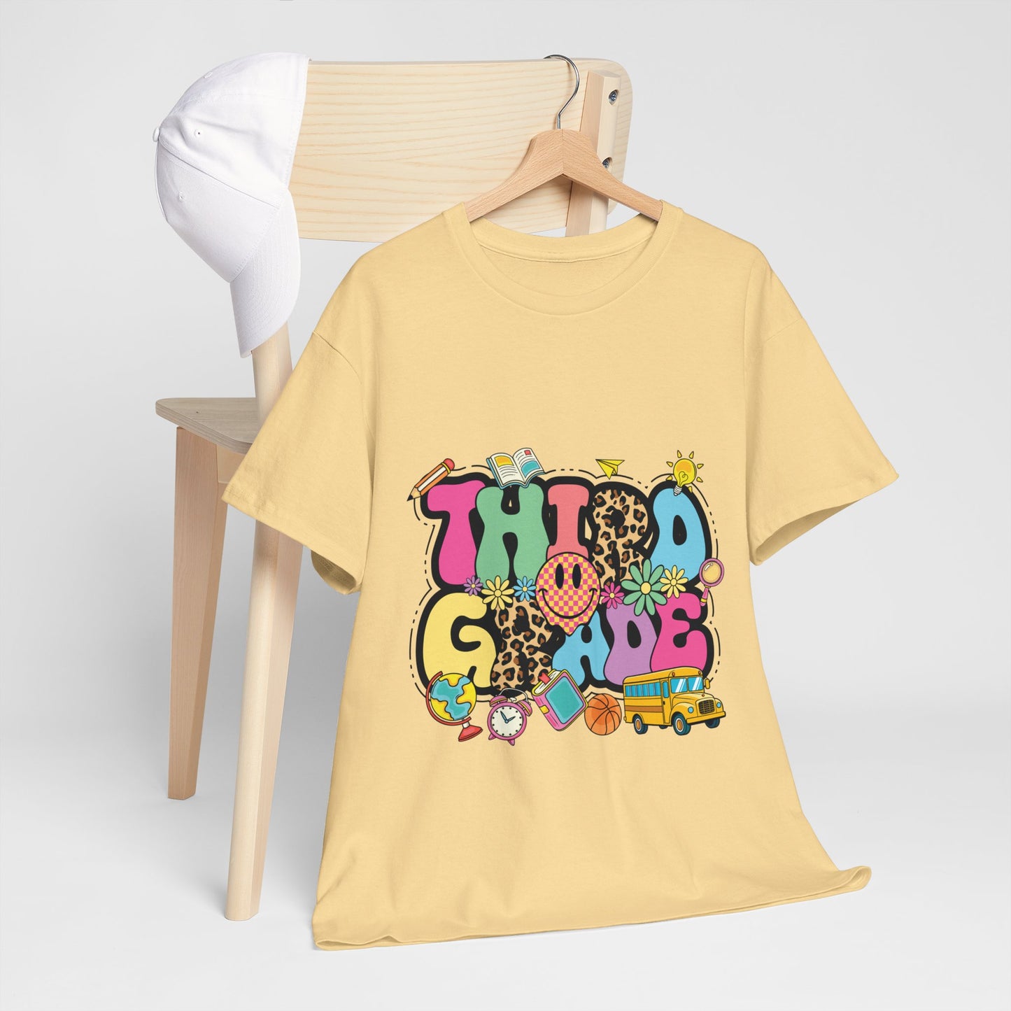 Third Grade Unisex Heavy Cotton Tee