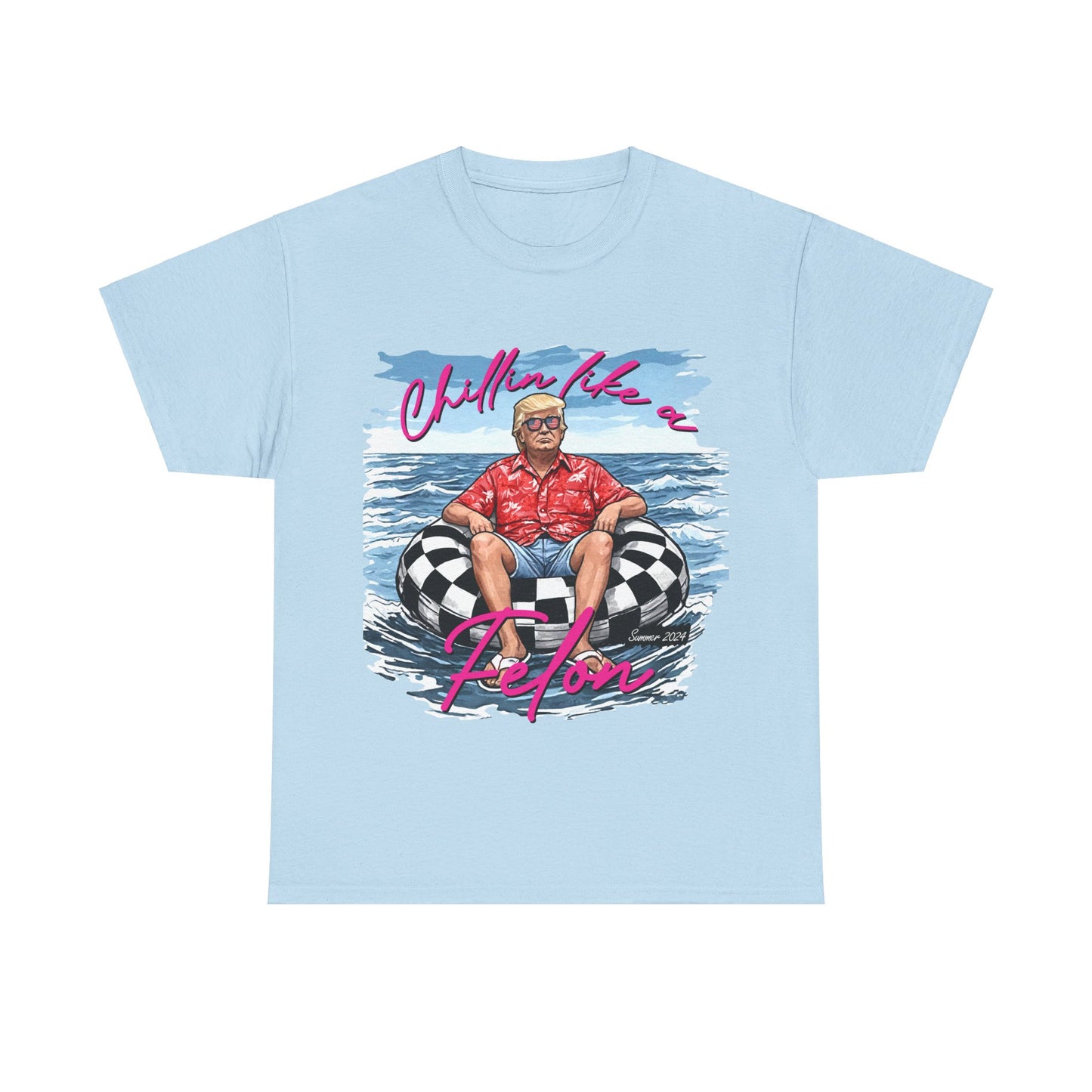 Trump Chillin' Unisex Heavy Cotton Tee