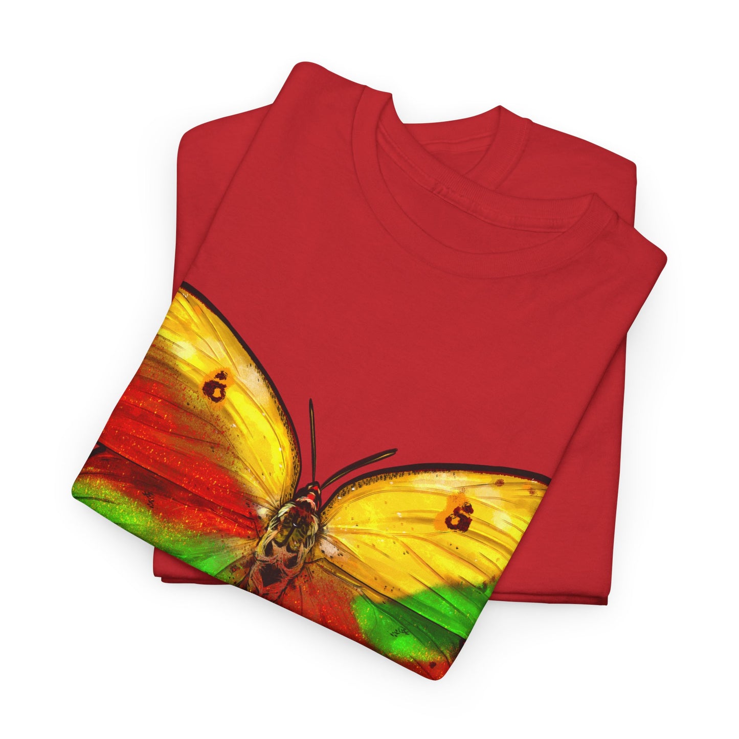 Juneteenth Butterfly Unisex Heavy Cotton Tee