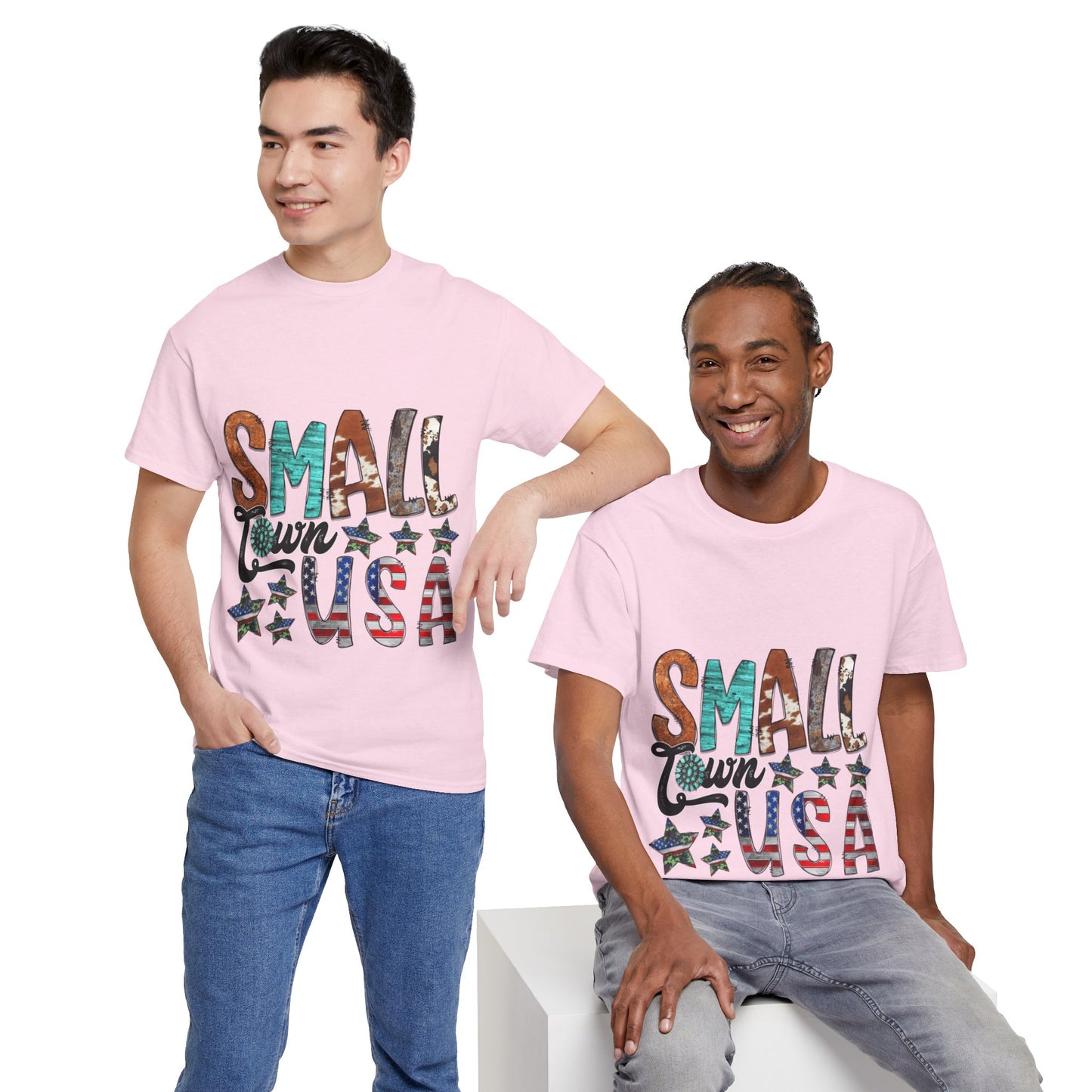 Small Town USA Unisex Heavy Cotton Tee