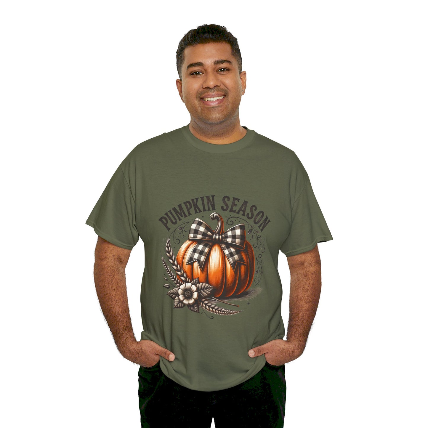 Pumpkin Season Unisex Heavy Cotton Tee