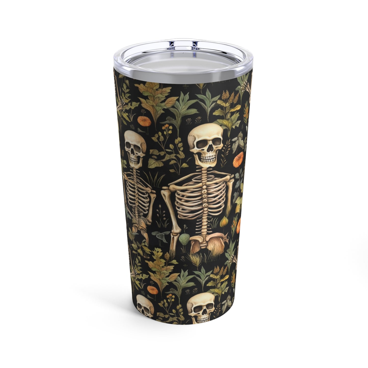 Halloween Skeleton Grave Tumbler 20oz