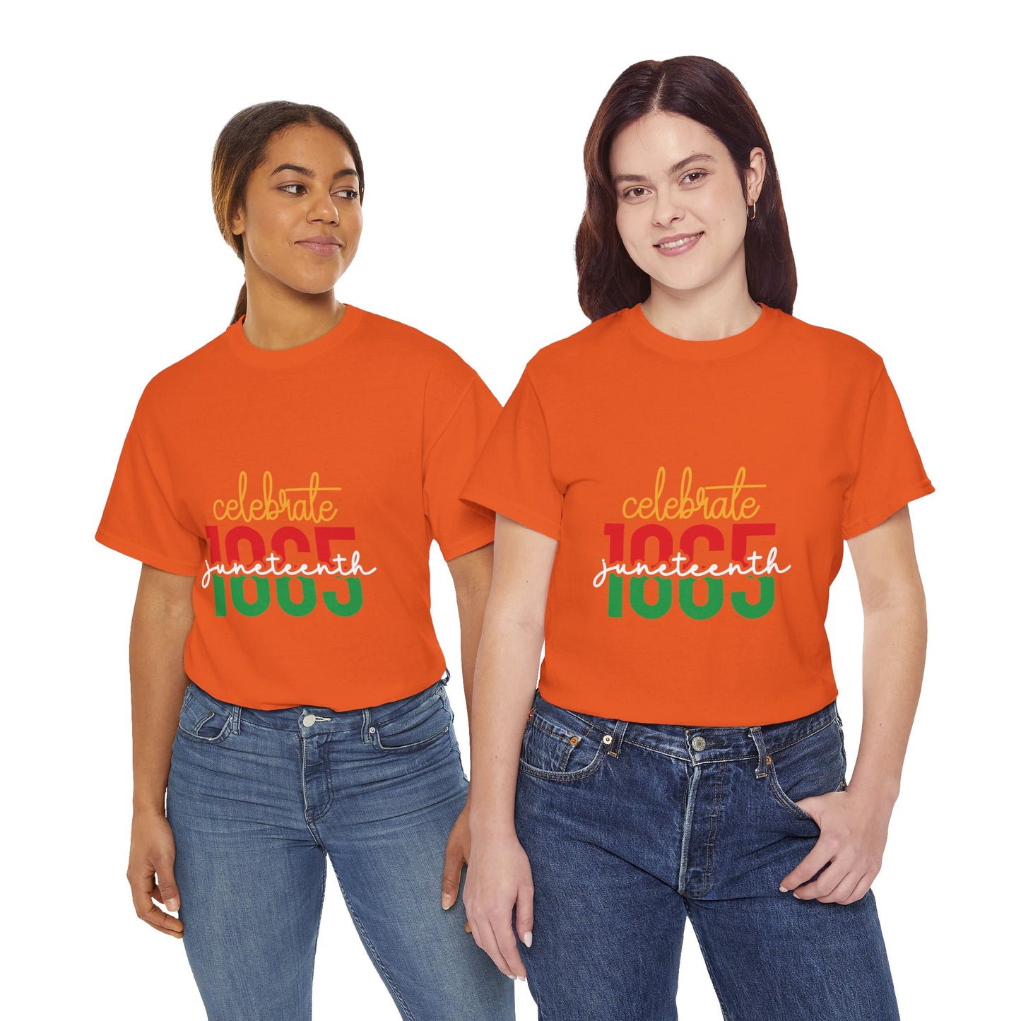 Celebrate Juneteenth Unisex Heavy Cotton Tee