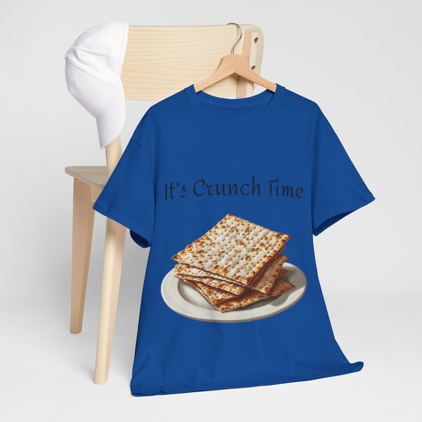 It's Crunch Time Matza Unisex Heavy Cotton Tee