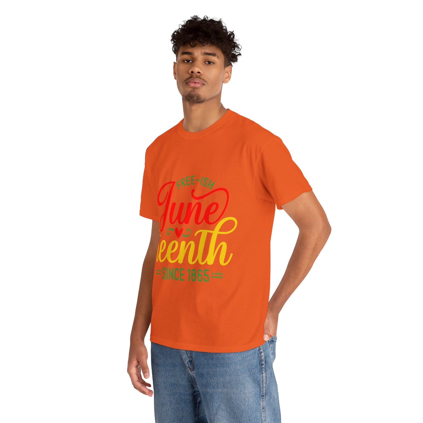 Juneteenth Free-ish Unisex Heavy Cotton Tee