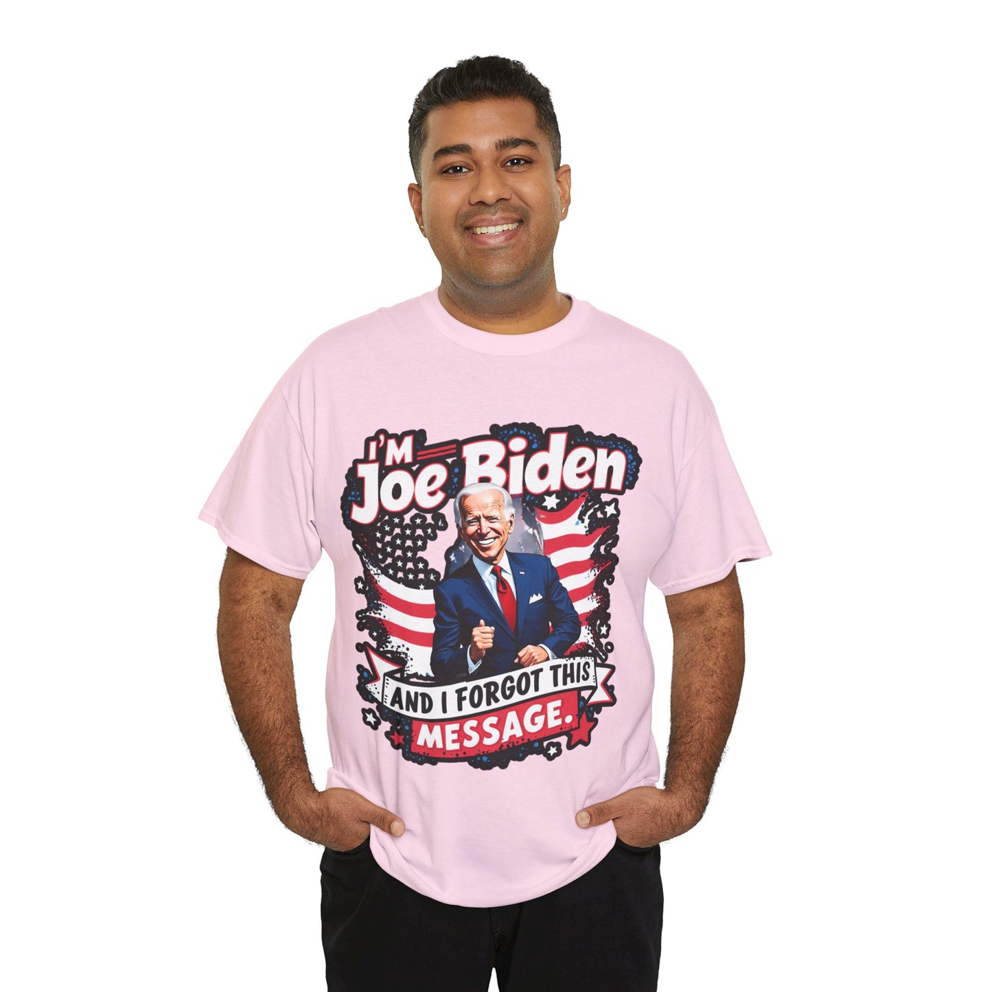 Biden I Forgot Unisex Heavy Cotton Tee