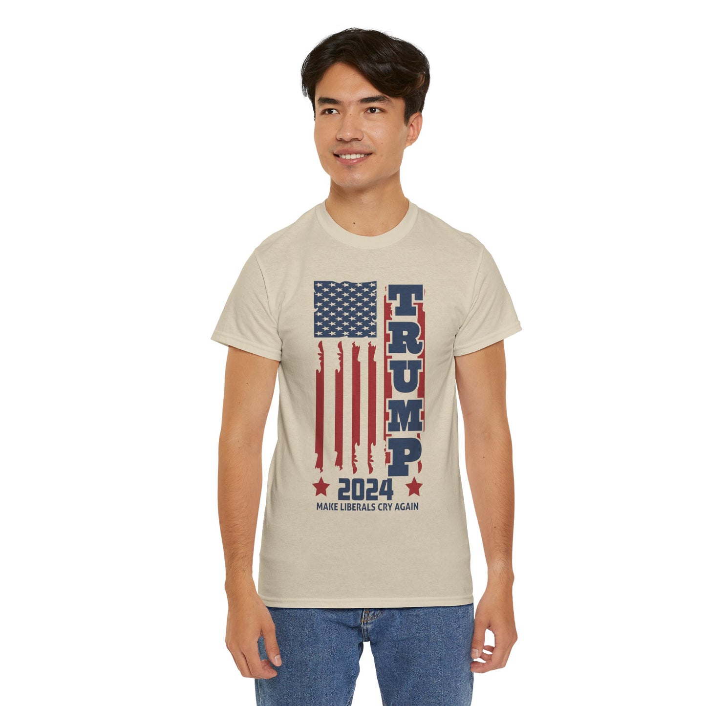 Trump 2024 A Unisex Heavy Cotton Tee