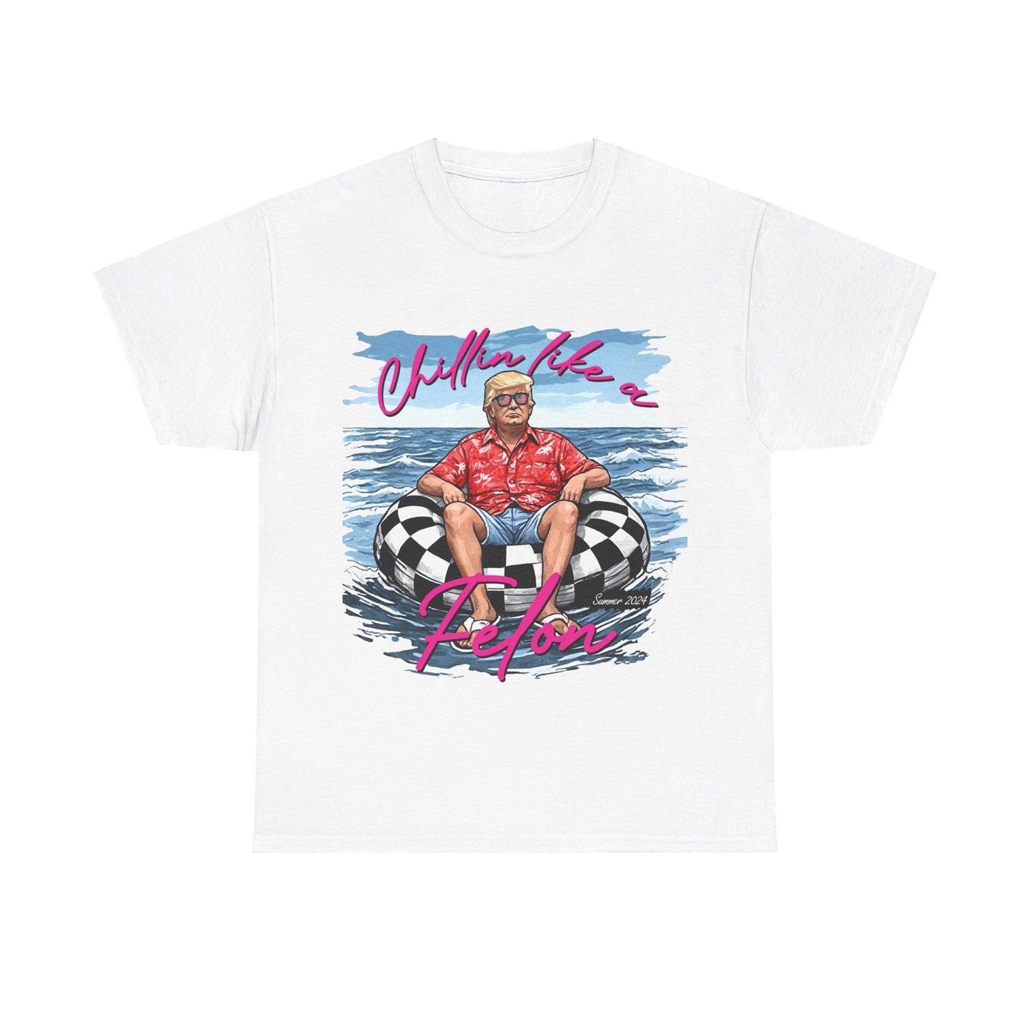 Trump Chillin' Unisex Heavy Cotton Tee