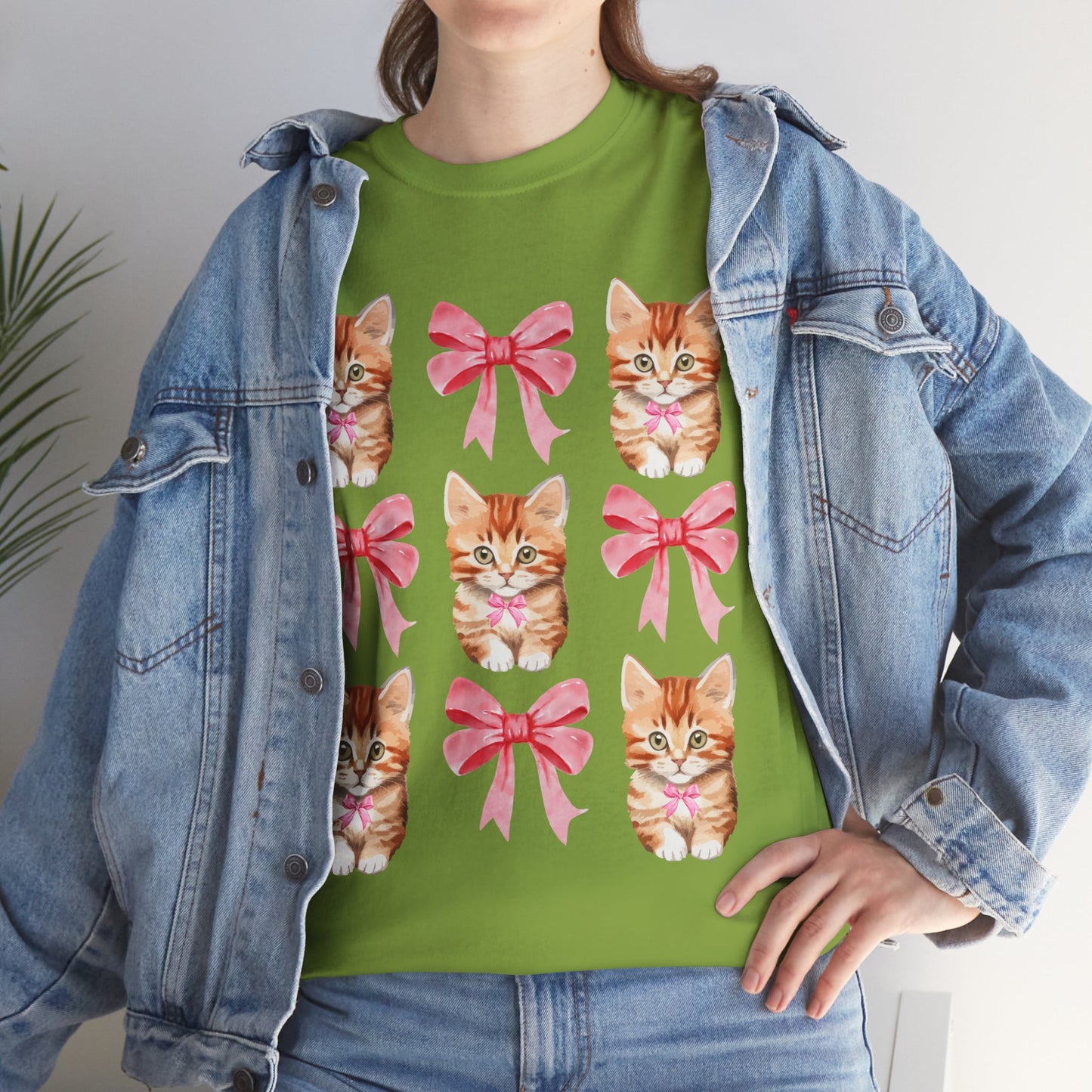 Cat Coquette Unisex Heavy Cotton Tee