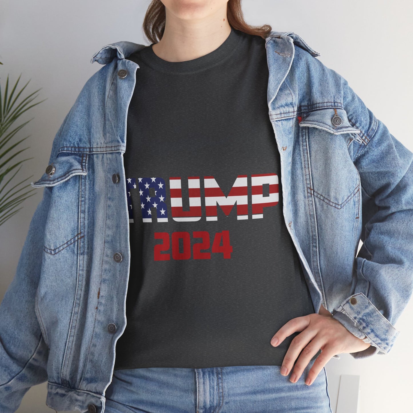 Trump 2024 B Unisex Heavy Cotton Tee