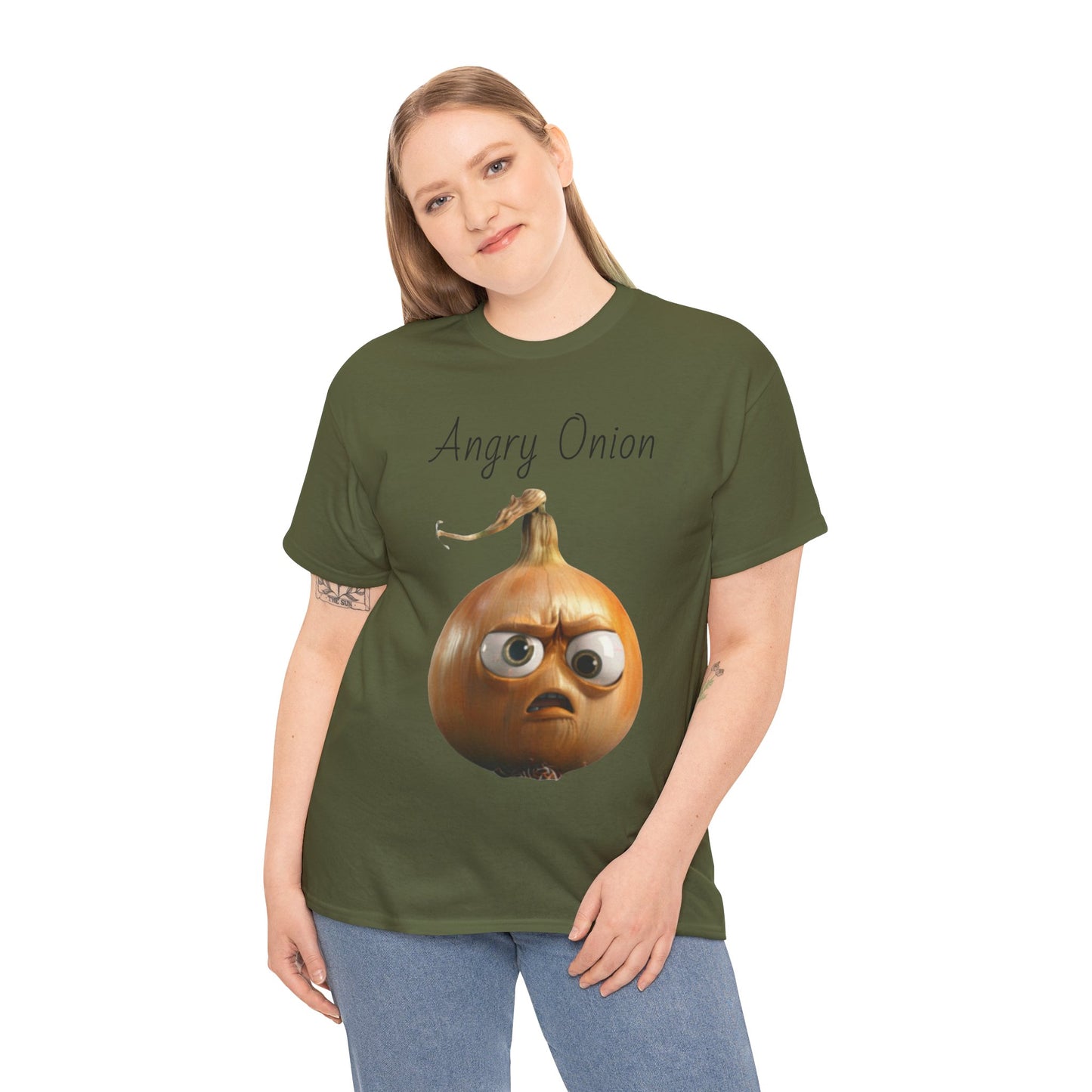 Angry Onion Unisex Heavy Cotton Tee