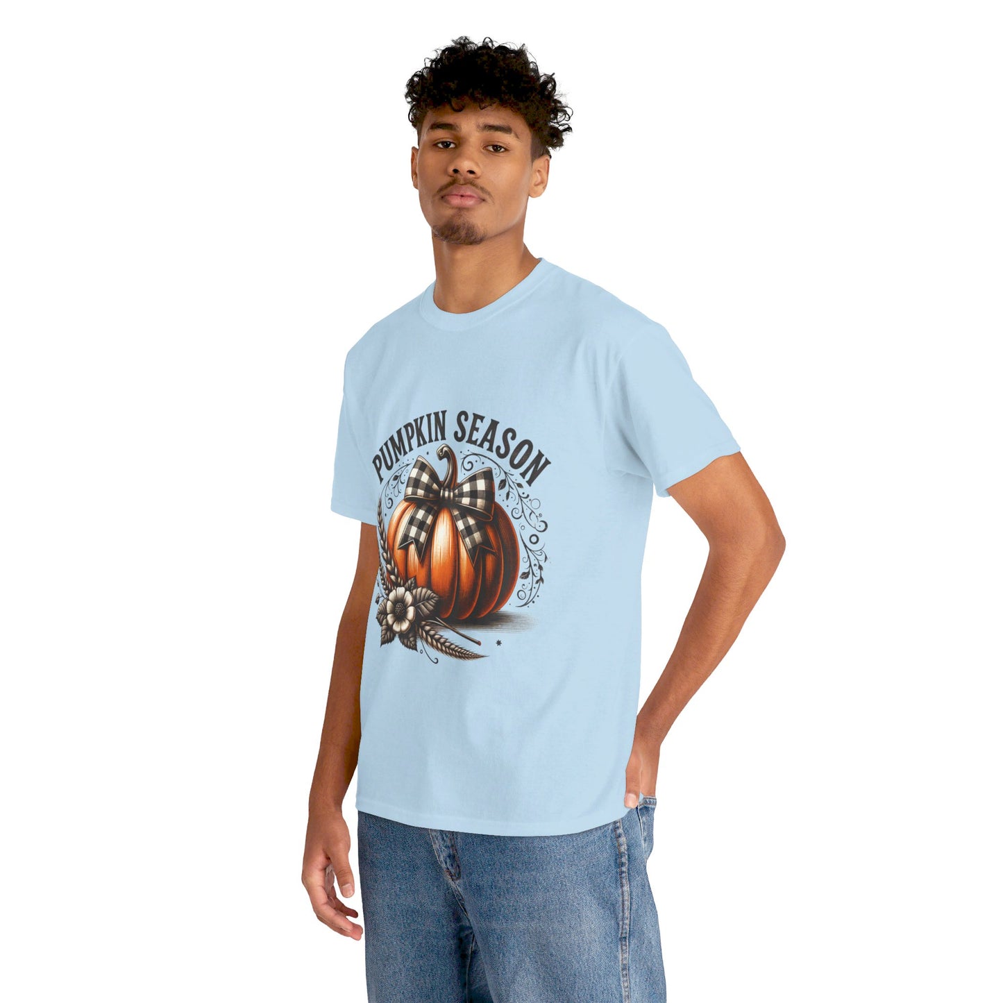 Pumpkin Season Unisex Heavy Cotton Tee