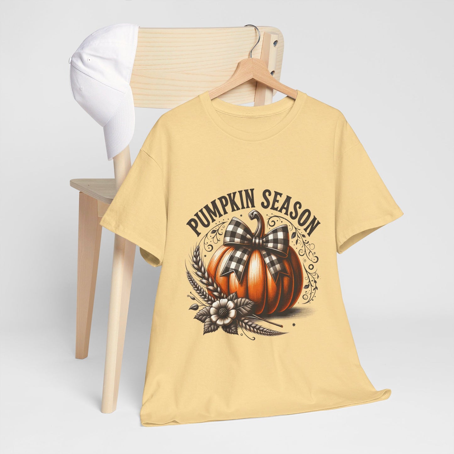 Pumpkin Season Unisex Heavy Cotton Tee