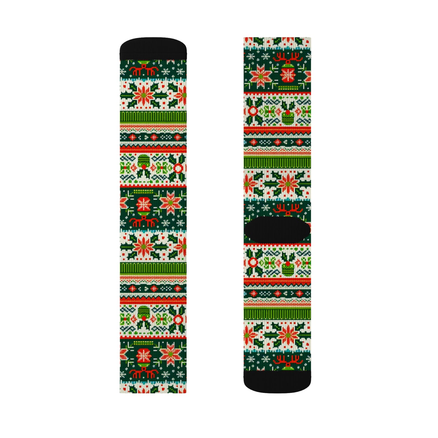 Ugly Sweater Collection 9 Sublimation Socks