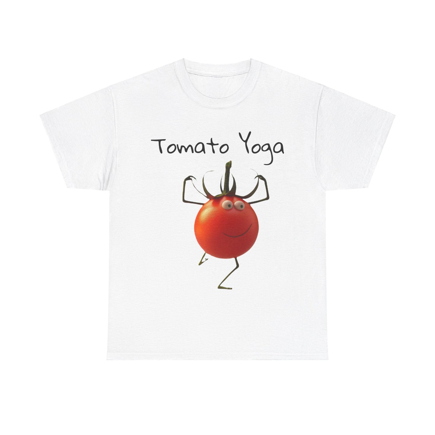 Tomato Yoga Unisex Heavy Cotton Tee