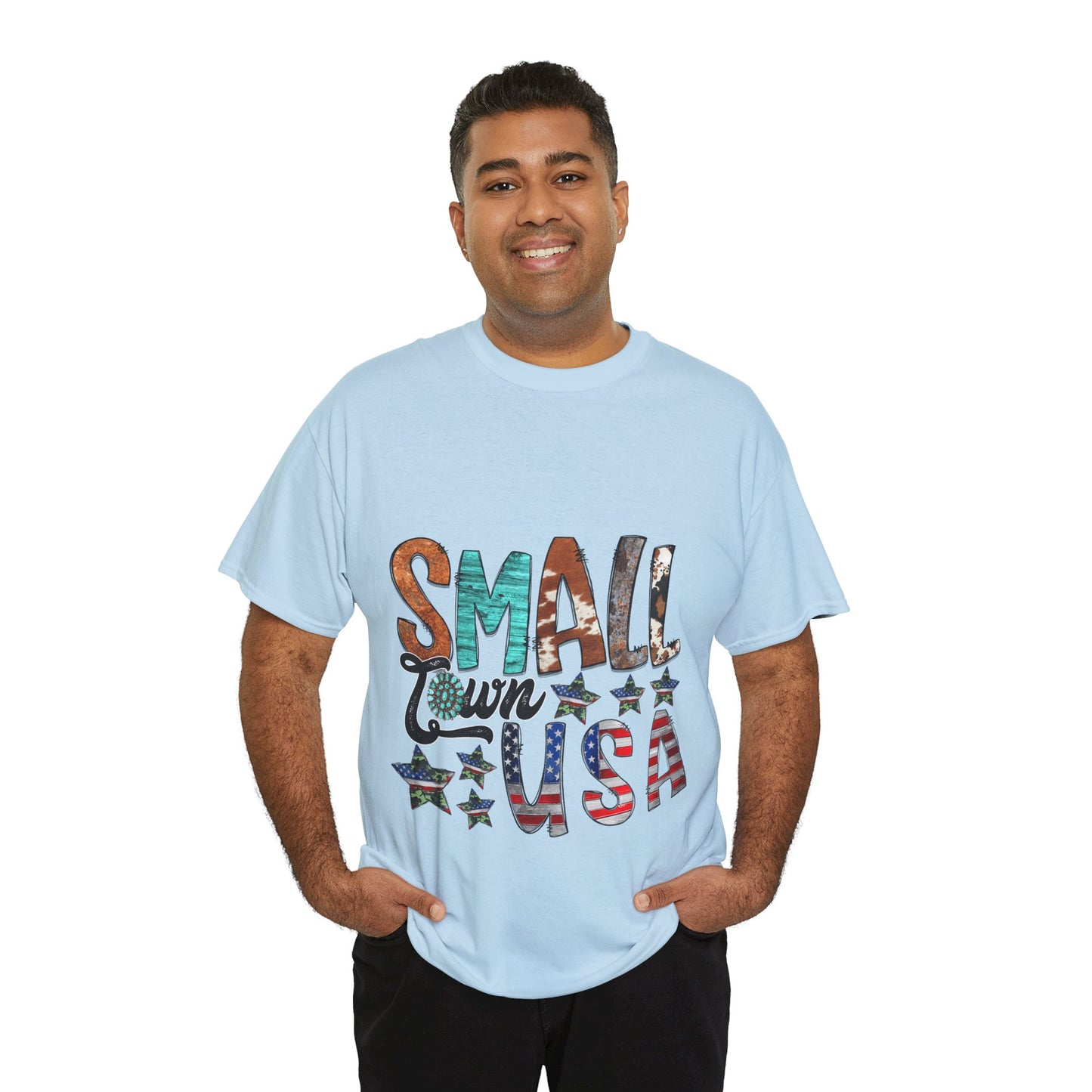 Small Town USA Unisex Heavy Cotton Tee